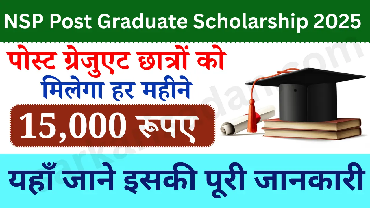 NSP Post Graduate Scholarship 2025